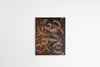 Knife Acrylic Canvas, Arabesques 6 40x50cm - by Kader KLOUCHI Painter Sculptor