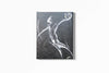 Canvas Acrylic Painting with a knife, Basketball player suspended in the air, Dunk Painting - by Kader KLOUCHI Artiste Peintre Sculpteur