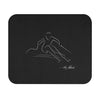 Black Ski Mouse Pad