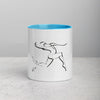 Colored Interior Mug (of your choice) Dancer