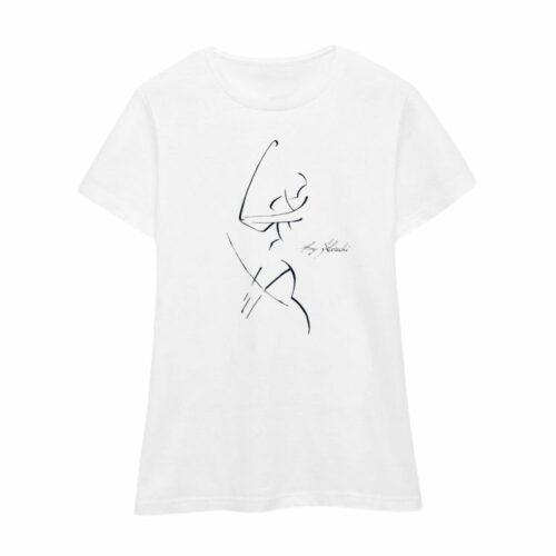 T-shirt Golfeur Minimaliste Femme